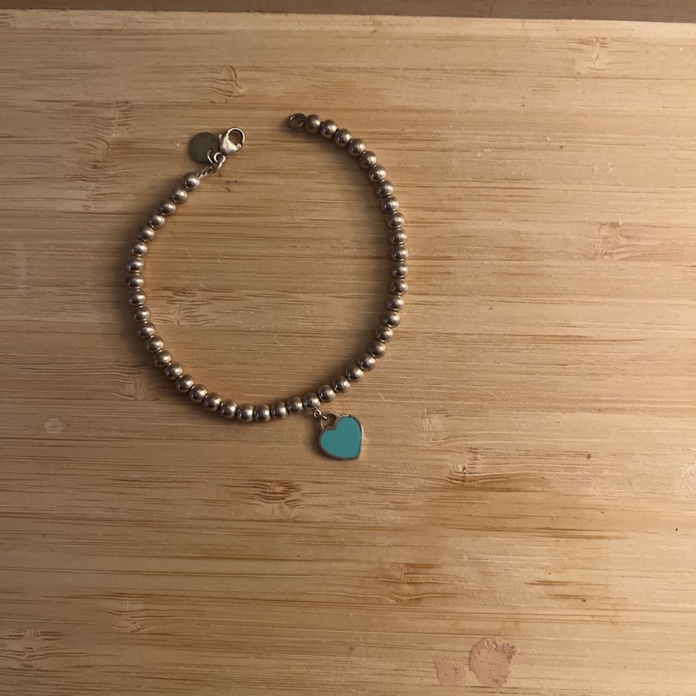 Tiffany & Co. blue heart tag bracelet
